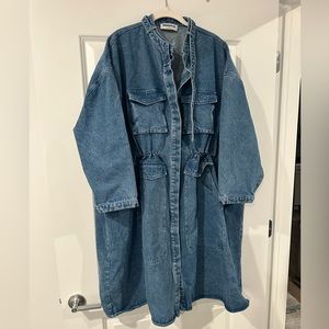 REBDOLLS Jean jacket size 3X